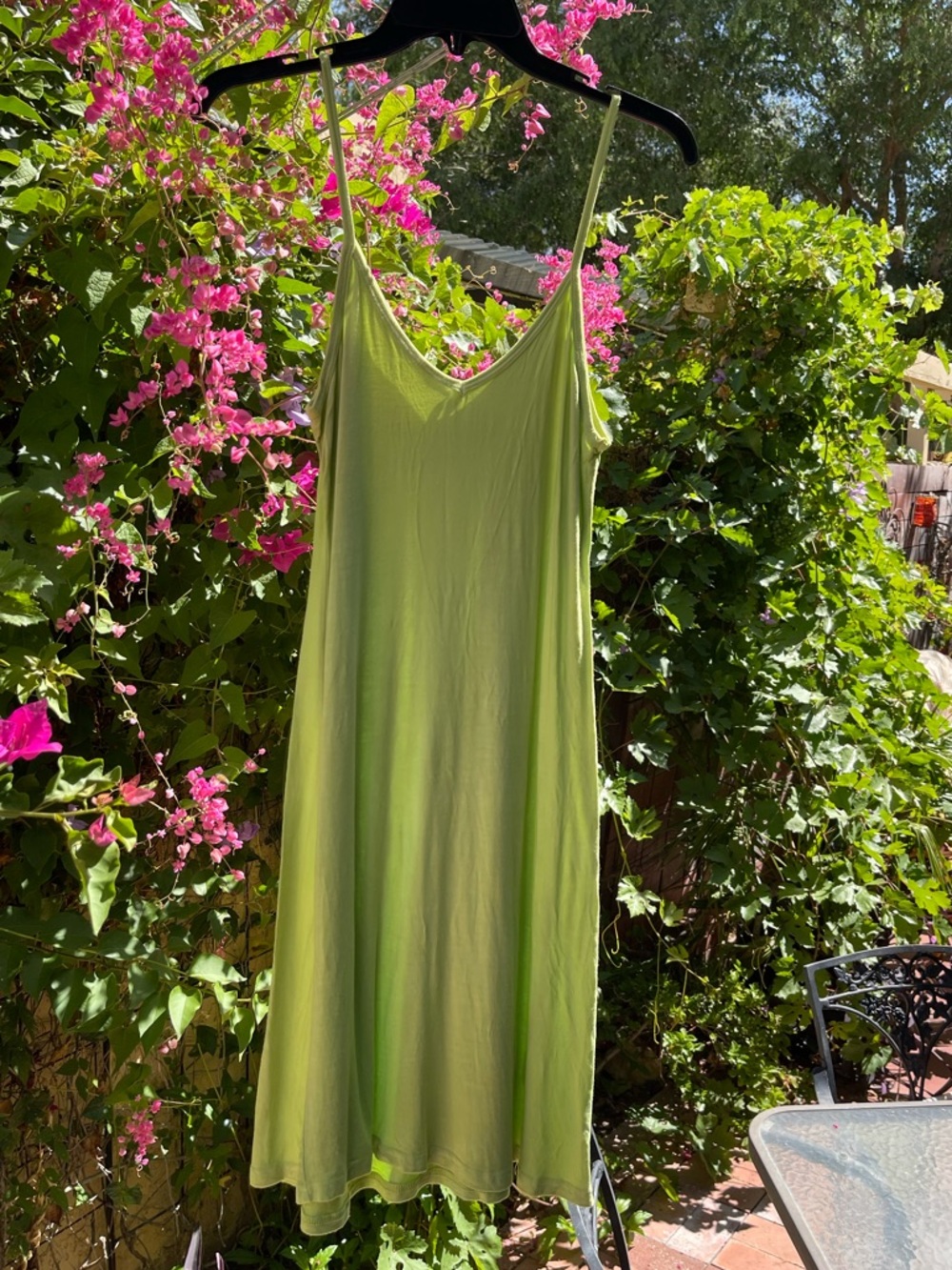 MISS JUNE PARIS Kara Long Maxi Dress Tassel Cinch Waist Pink Green Sequins OSFM - Picture 8 of 8
